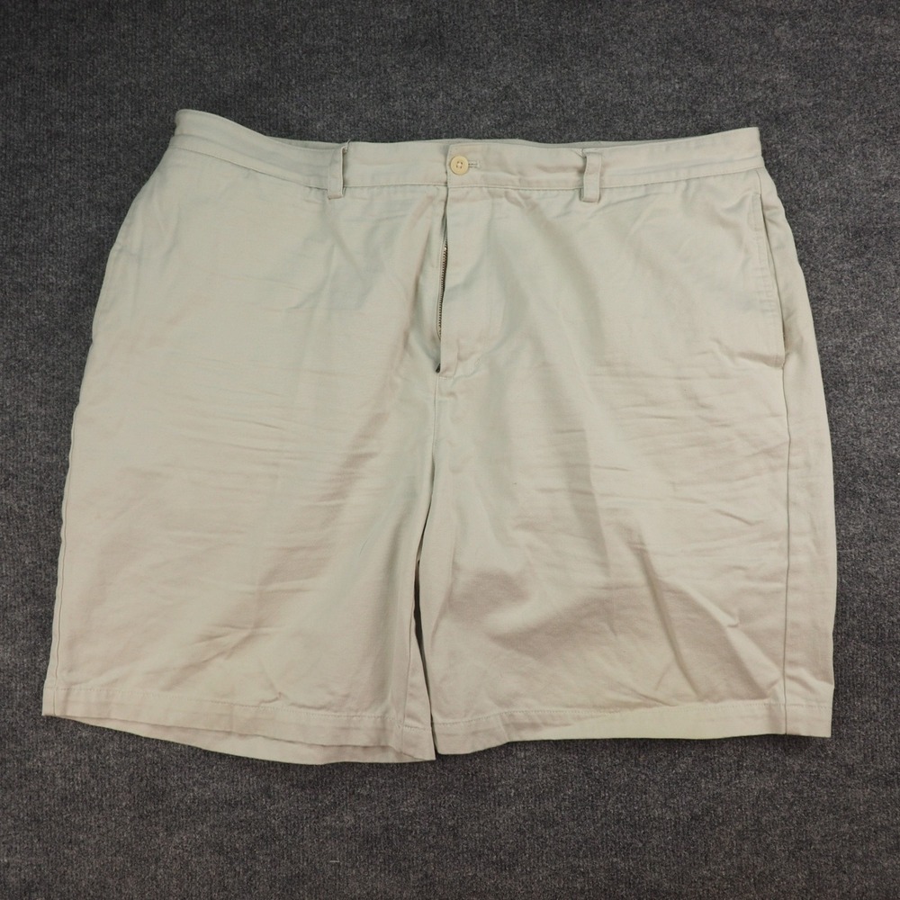 Vineyard Vines Club Short Mens 42 Tan Solid Preppy Old Money Coastal Classic